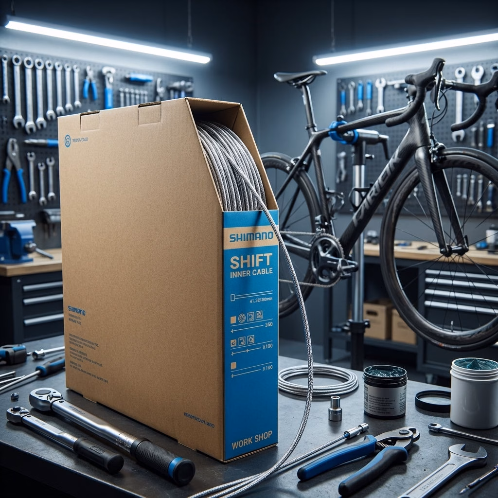 Shimano Schaltinnenzug stainless 1.2x2100 Box 100 Stück - präziser Schaltzug für langlebige Performance