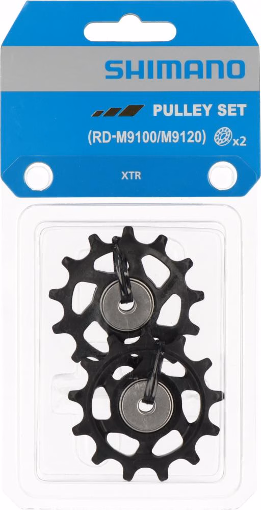 SHIMANO Schaltrollensatz XTR RD-M9100/9120 Schaltrollensatz - für XTR Schaltwerke RD-M9100 und RD-M9120