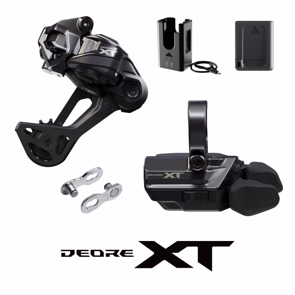 SHIMANO Schaltungs-Upgrade-Kit DEORE XT Di2 M8250 Schelle SGS (2.Ländergr.) L - 12-fach Antrieb