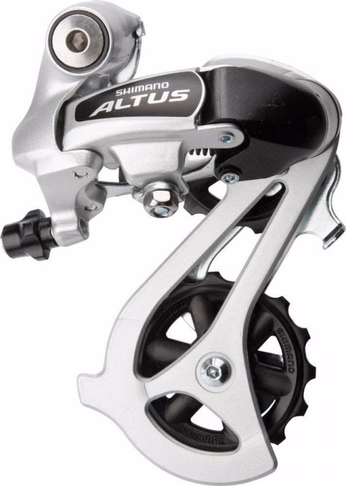 SHIMANO Schaltwerk ALTUS RD-M310 7-fach 8-fach Mittellang Direktmontage Silber - Wide Link Design