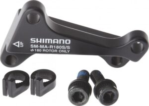 SHIMANO Scheibenbremsadapter Hinten IS auf IS - 180mm Bremsscheibe