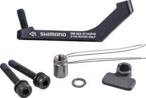 SHIMANO Scheibenbremsadapter Hinten PM FM Flat Mount Scheibenbremsadapter - 140 mm