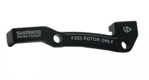 SHIMANO Scheibenbremsadapter Vorne IS PM 203 mm Scheibenbremsadapter - für 203 mm Bremsscheibe
