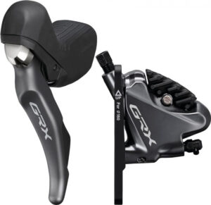 SHIMANO Scheibenbremse GRX RX810/RX810 VR 2-fach Scheibenbremse - Hydraulische Rennrad-Gravel-Bremse
