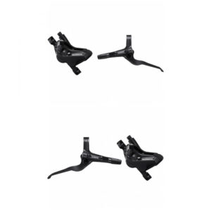 Shimano Scheibenbremse MT402-3/MT420 Links + Rechts schwarz - starke 4-Kolben-Bremsleistung