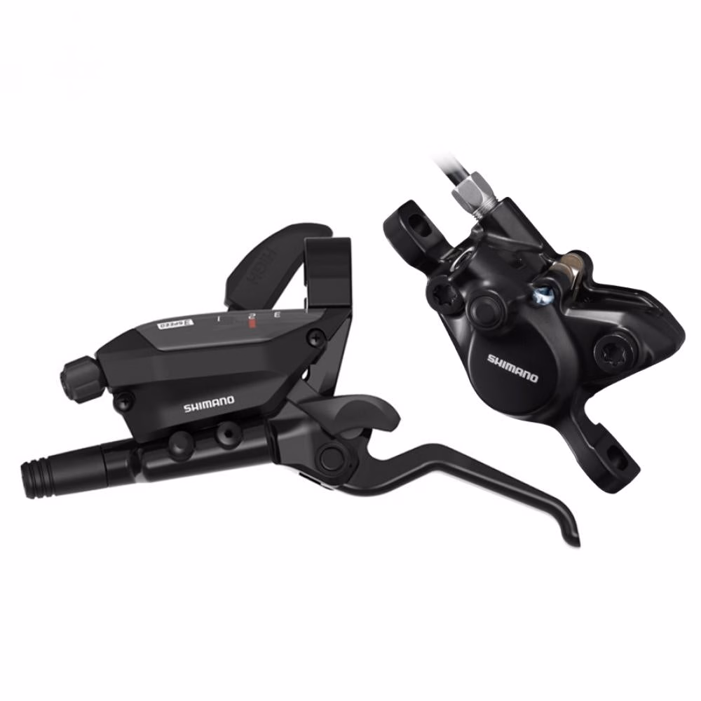 SHIMANO Scheibenbremse SHIMANO ST-EF515+BR-MT200, links, 3-fach brake - 200, 3-fach