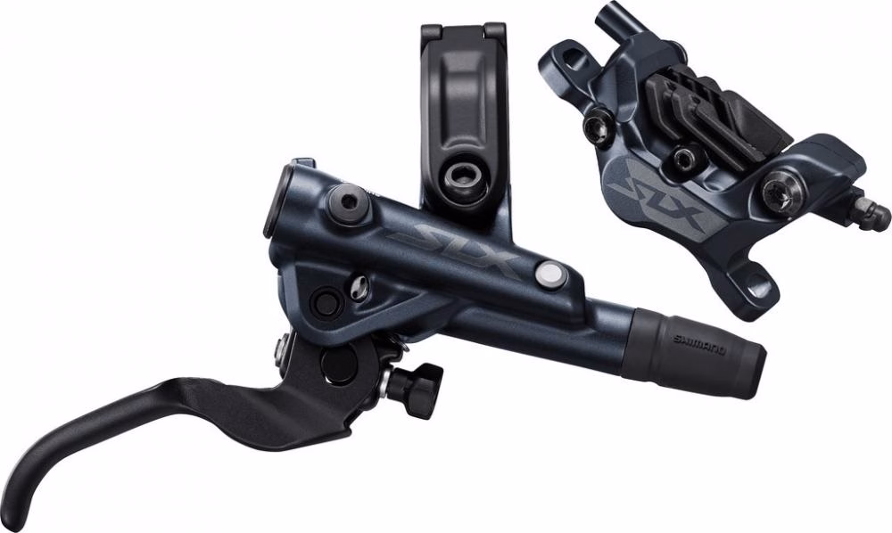 SHIMANO Scheibenbremse SLX M7120 HR Scheibenbremse - 4-Kolben System für Trail und Enduro