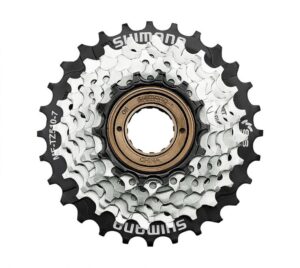 SHIMANO Schraubkranz TZ510 7-fach 14-28 Zähne - zuverlässige Schaltperformance für Freizeitbiker