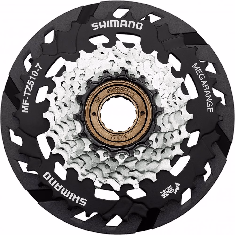 SHIMANO Schraubkranz TZ510 7-fach Schraubkranz - 7-fach, 14-34 Zähne, 34 Zähne