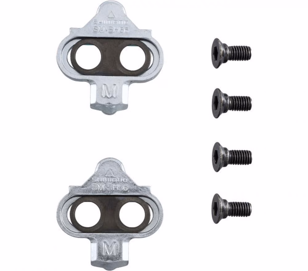 Shimano Schuhplatten SM-SH56 ohne Gegenplatte - SPD-Cleats mit Mehrfachausstieg