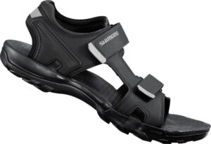SHIMANO SD500 SPD Fahrradsandalen - Herren/Damen MTB, Größe 43, Schwarz