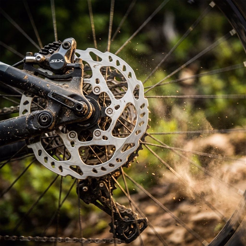 Shimano SLX Bremsscheibe SM-RT70 180 mm Center Lock - starke, kontrollierte Bremsleistung
