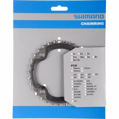Shimano Slx FC-M670 Kettenblatt (32 Zähne | schwarz)