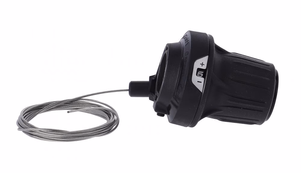 SHIMANO TOURNEY SL-RV200 Drehgriffschalter 6-fach - Revoshift Schalthebel für Fahrrad