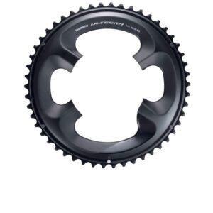 SHIMANO ULTEGRA FC-R8000 Kettenblatt 53 Zähne Schwarz - präzise Schaltperformance für Rennräder