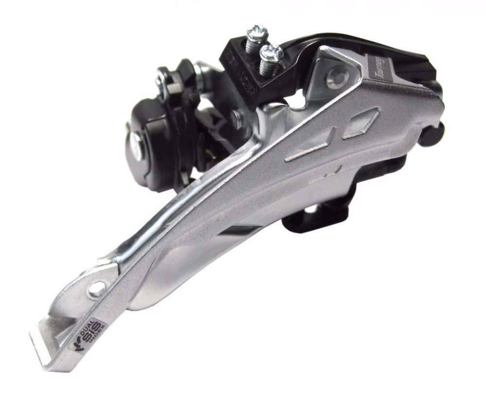 SHIMANO Umwerfer TOURNEY FD-TY710 3-fach MTB/Trekking Dual-Pull - zuverlässige Schaltperformance