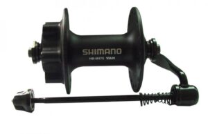 SHIMANO Vorderradnabe HB-M475 6-Loch Schnellspanner Vorderradnabe - für Scheibenbremsen 32 Loch