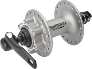 SHIMANO Vorderradnabe HB-M525 6-Loch Schnellspanner Vorderradnabe - für Scheibenbremsen 36 Loch