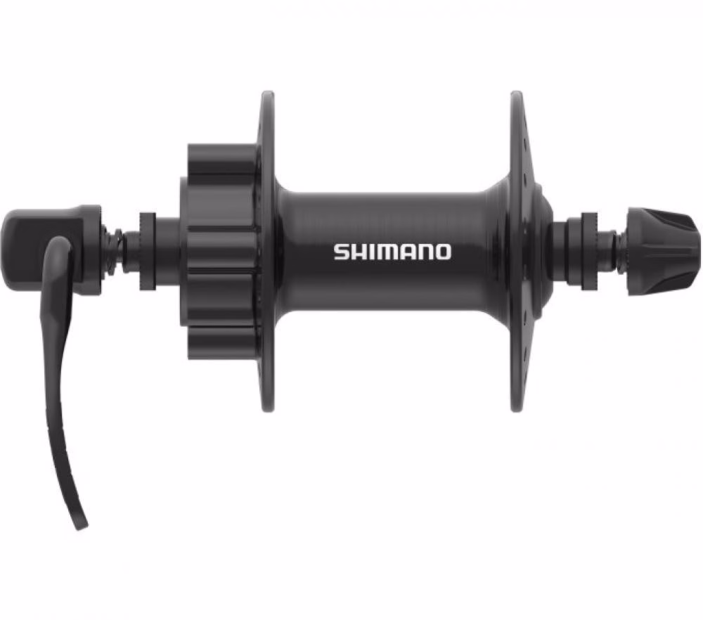 SHIMANO Vorderradnabe HB-TX505 6-Loch Schnellspanner - für Scheibenbremsen 32 Loch