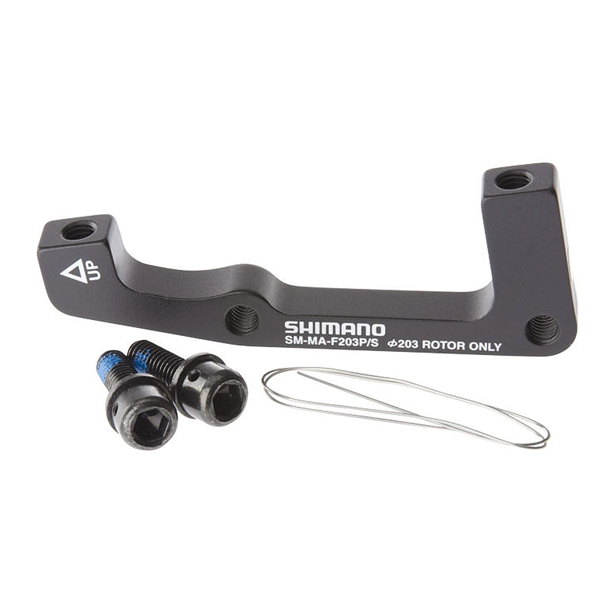 SHIMANO Vorderrad Scheibenbremsadapter IS 2000 Gabel auf Postmount Bremssattel PM 160/180/203 mm