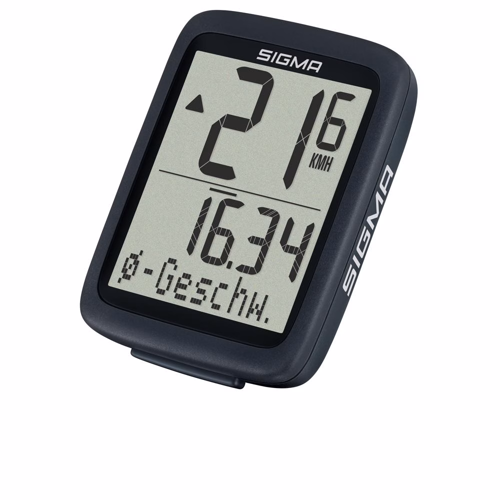 SIGMA BC 8.0 WR Fahrradcomputer kabelgebunden - Wasserdicht mit 8 Funktionen - FahrradcomputerGPS
