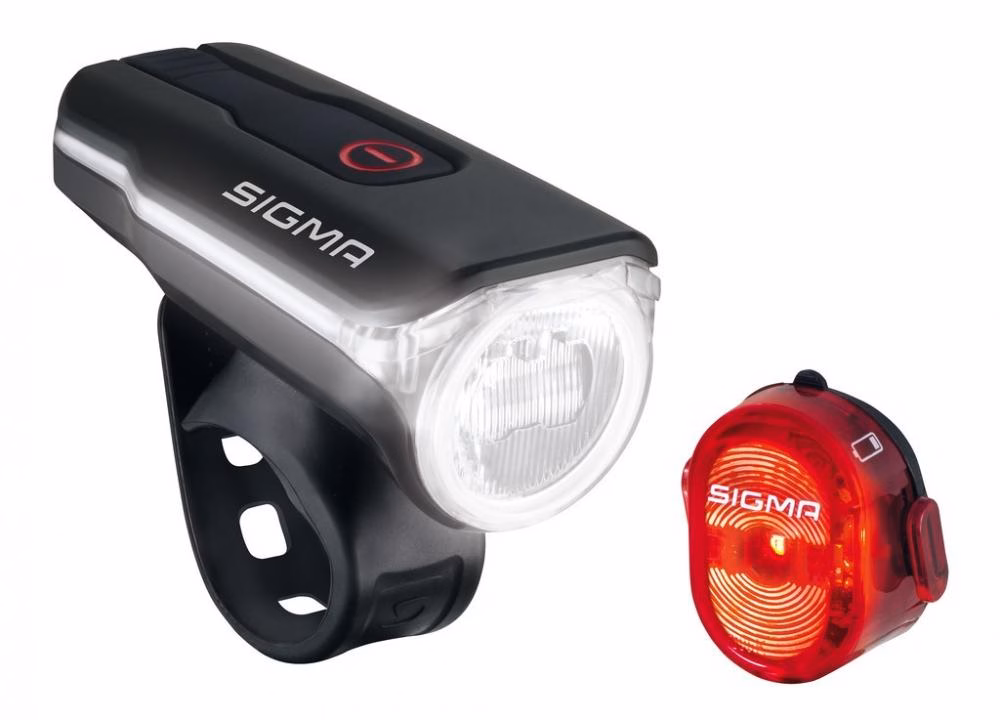 Sigma Beleuchtungsset Aura 60 USB / Nugget II Akku StVZO
