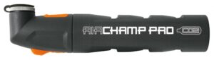 SKS Airchamp Pro CO2-Luftpumpe â leichte Einhandbedienung - für alle Ventilarten geeignet inklusive 16g CO2-Kartusche und Cliphalterung - CO2 Kartusche - Kartuschenpumpe