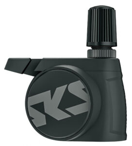 SKS Airspy AV Reifendrucksensor Set für AV/DV Ventile, Bluetooth/ANT+, Echtzeit-Luftdrucküberwachung, wasserdicht, inkl. Diebstahlschutz, schwarz