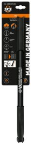 SKS Duokopf-Pumpe VX schwarz 400-450mm Universell für DV/AV/SV Ventile, ideal für RH 48-53cm Fahrräder