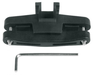 SKS Ersatzhalter für Click-Satteltaschen, kompatibel mit Explorer, Racer und Traveller, inklusive Adapter, Schrauben und Muttern