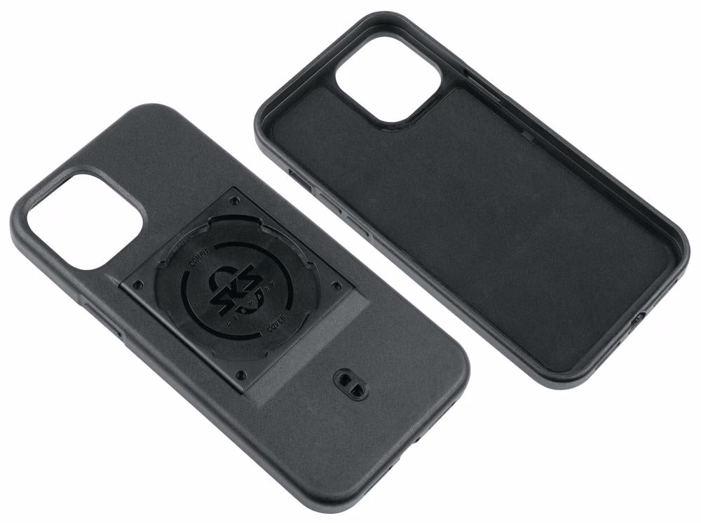 SKS GERMANY COMPIT Cover für iPhone 12 Pro Max, stoßdämpfend, 2-Komponenten-Kunststoff, Befestigung für COMPIT-System, schwarz