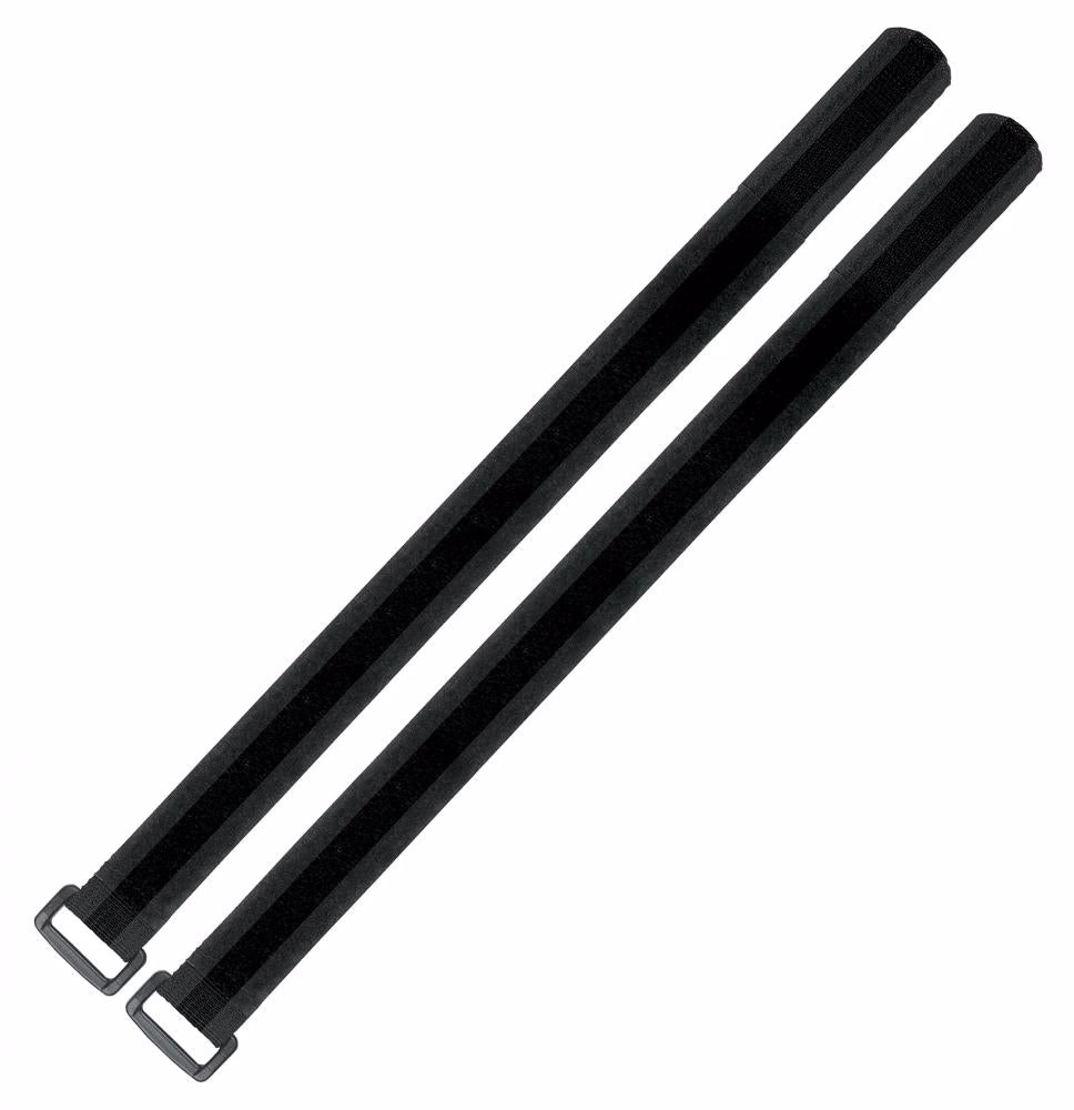 SKS Germany Klettband Set 250 mm (2 Stk.)  Ersatz-Klettbänder für VELOFLEXX, MUDROCKER, SPEEDROCKER und EXPLORER EXP. FRAMEBAG, schwarz