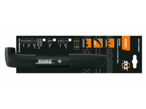 SKS Minipumpe Rookie reversibel 285-300 mm schwarz - Für DV/AV/SV Ventile, max. 6 bar Druck, ideal für unterwegs und Gepäckträgermontage, robust und leicht
