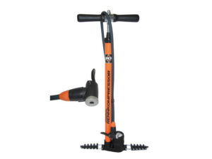 SKS Rennkompressor Standpumpe (E.V.A.-Ventilkopf | DV / AV / SV | orange)