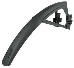 SKS S-Board Schutzblech für 28" Rennräder, Cyclocrosser und Gravelbikes, geeignet für Reifen bis 38 mm Breite, mit zweigelenkiger Schnellbefestigung