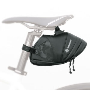 SKS Satteltasche Explorer Click 1800 schwarz - Wasserdicht, robuste Materialien, Klick-Befestigung, 1,8L Volumen, reflektierende Elemente, ideal für Touren & Alltag