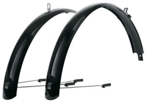SKS Schutzblech Bluemels Basic Schutzblech-Set 24 60mm schwarz glänzend â robustes Kunststoff-Design - geeignet für Reifenbreite bis 54mm
