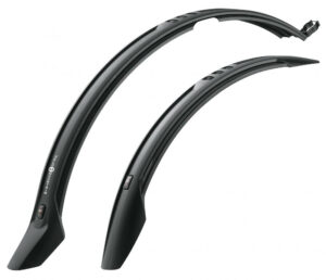 SKS Velo 65 Mountain Schutzblech-Set für 26" und 27,5" Fahrräder, geeignet für Reifenbreiten bis 2,35", einfache Montage, robustes Design