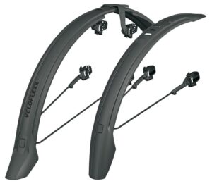 SKS VELOFLEXX 65 29" Schutzblech-Set - Für MTB und City-Bikes, werkzeugfreie Montage, passend für 2,0"-2,35" Reifen, robust und flexibel