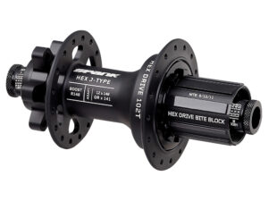 Spank HEX J-Type R150/157 Microspline Hinterradnabe (102T | 32H | schwarz)