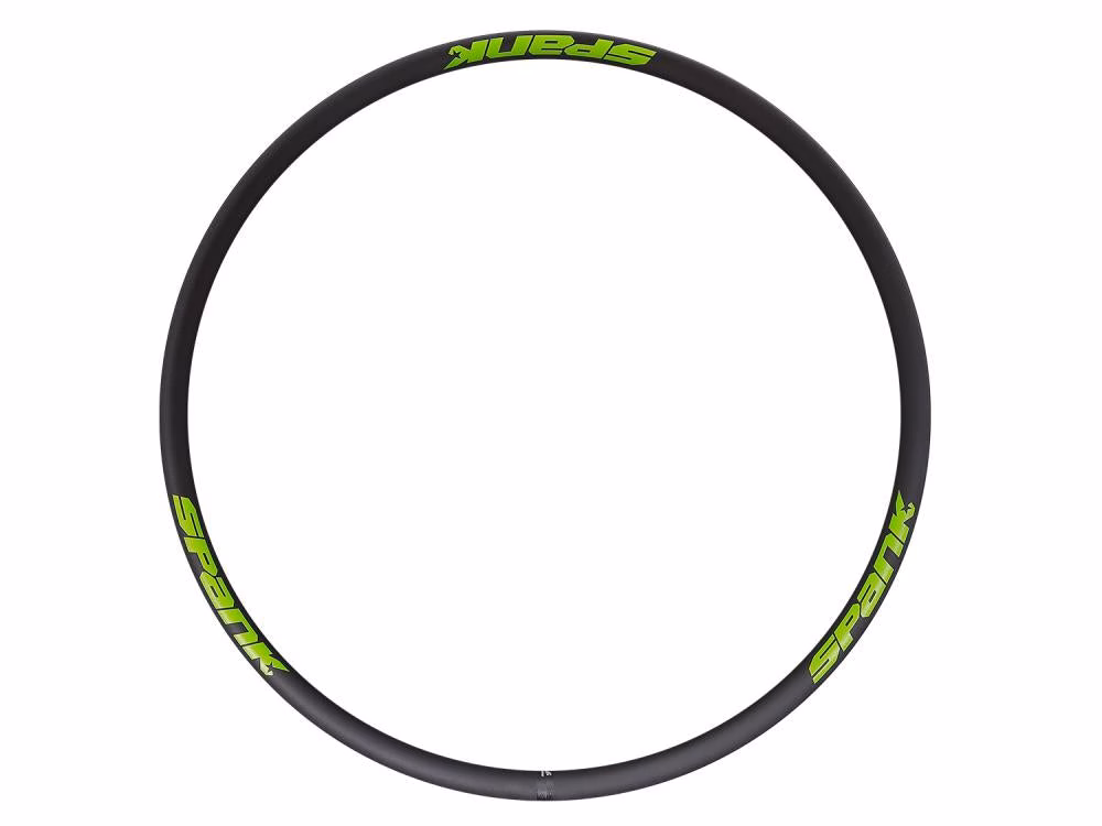 Spank Spike EVO Race33 Bead Bite 33AL, 32h rim, 26zoll, black/emerald green, 26zoll