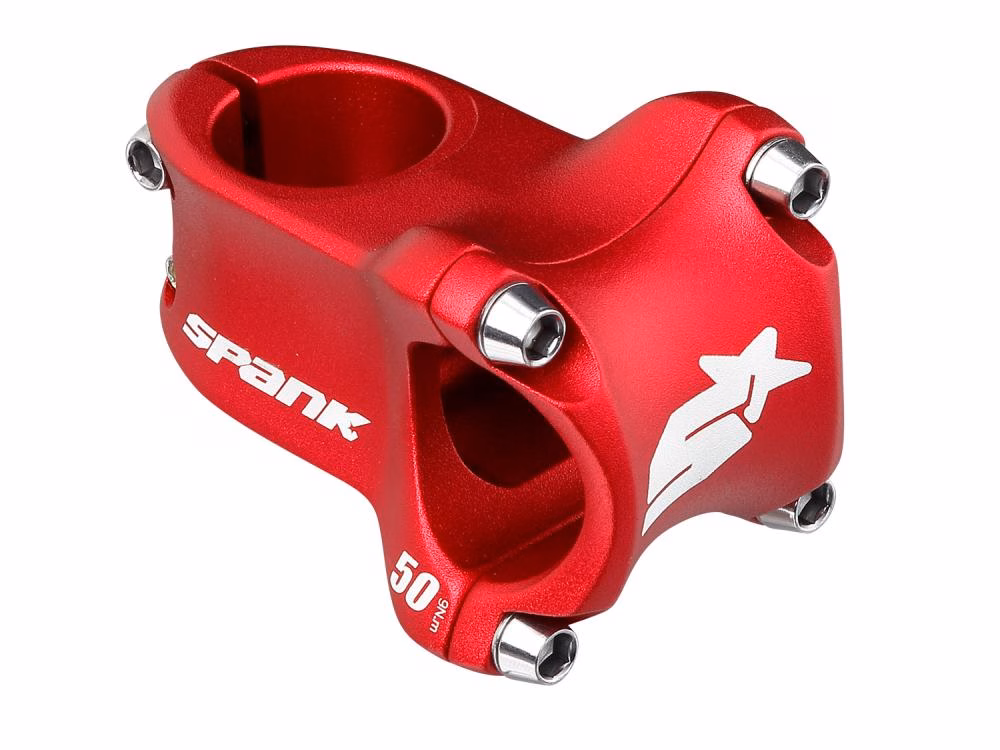 Spank Spike Race 2.0 Vorbau 31.8mm shotpeen red 50