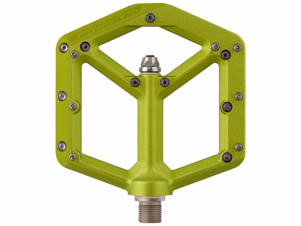 Spank Spike Reboot flat pedal green