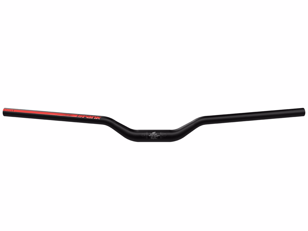 Spank Spoon 800 Fahrradlenker (800mm | 31,8mm | 20mm | schwarz / rot)