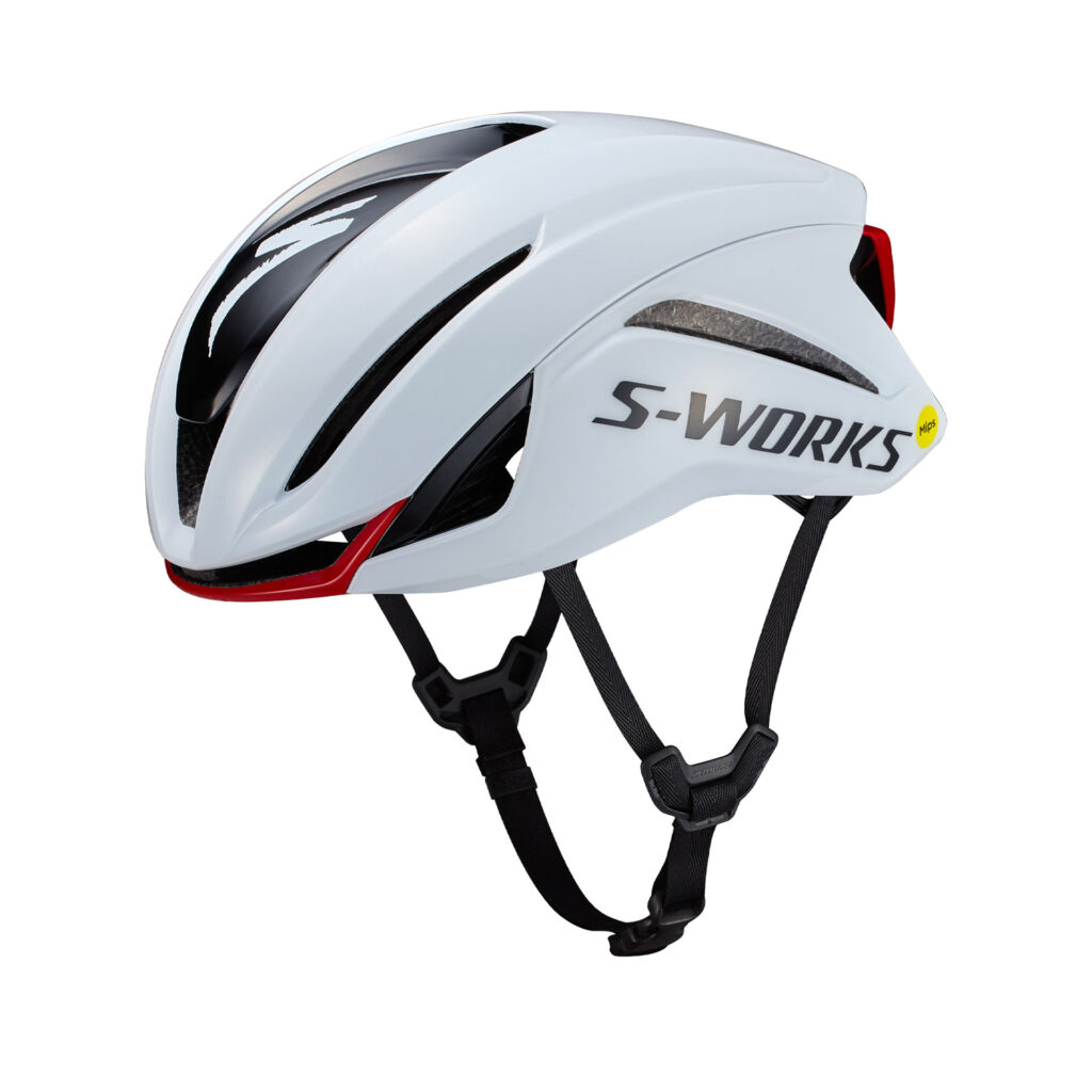Specialized S-Works Evade 4 Aero-Rennradhelm S/51-56cm white/red