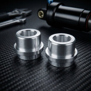 SR-Suntour Alubuchsen Paar für Dämpferauge 12,7mm Bohrung 8mm für 24mm Aufbaustärke