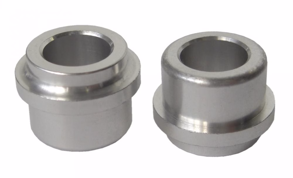SR-Suntour Alubuchsen Paar für Dämpferauge 12,7mm Bohrung 8mm für 25,5mm Aufbaustärke