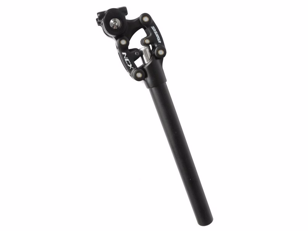 SR-Suntour NCX suspension seatpost SP12 diameter 316mm 350mm spring customs agents Customs (Black)