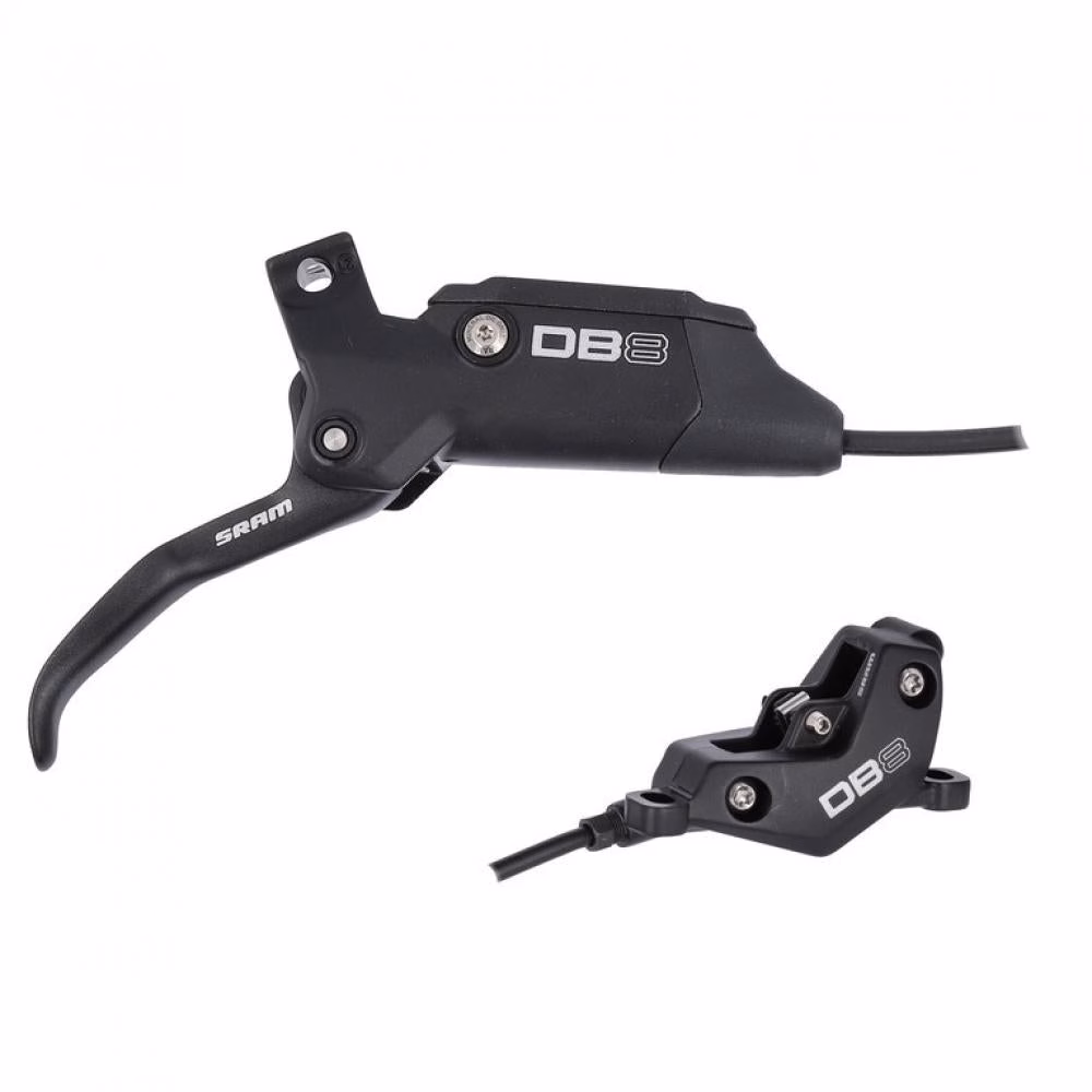 SRAM Bremse DB8 hinten - robuste 4-Kolben-Scheibenbremse mit Mineralöl