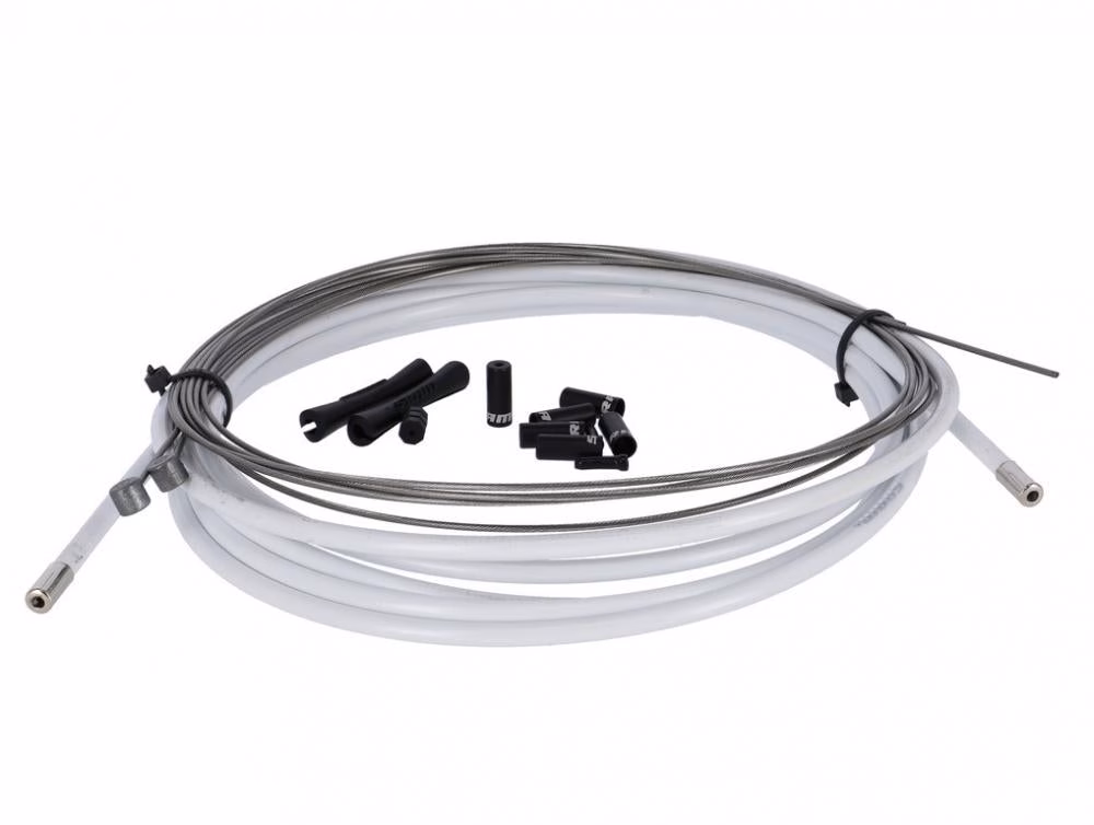 SRAM Bremskabel-Kit - 5 mm Außenhülle, 1, 5 mm Innenzug, weiß